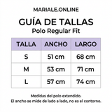 Polo negro estampado «Deja tu huella»